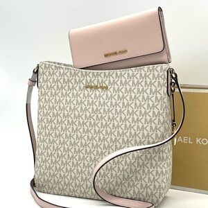 Michael Kors Large Messenger Crossbody Bag & Trifold Wallet